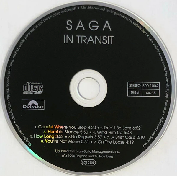 Saga: In Transit + Silent Knight 2xCD - Image 3