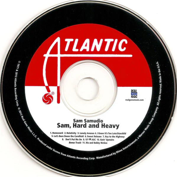 Sam Samudio: Sam, Hard And Heavy CD - Image 2