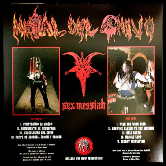 Sex Messiah: Metal Del Chivo 12" - Image 4