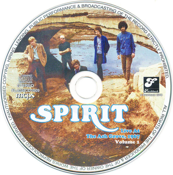 Spirit: Live At The Ash Grove,1967 Vol. I CD - Image 3