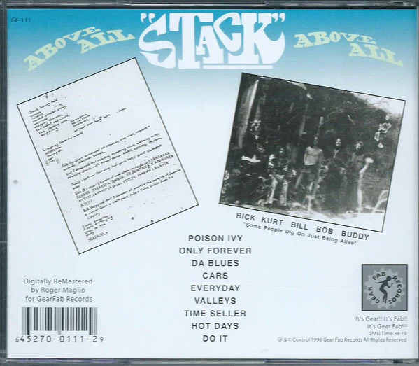 Stack: Above All CD - Image 3