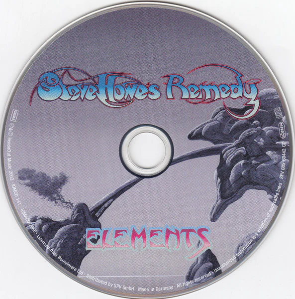 Steve Howe's Remedy: Elements CD - Image 3