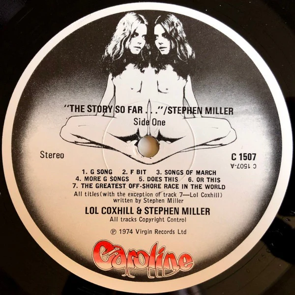 Steve Miller / Lol Coxhill: "The Story So Far..." "...Oh Really?" 12" - Image 3