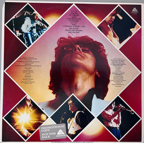 The Eleventh House Featuring Larry Coryell: Level One 12" - Image 2