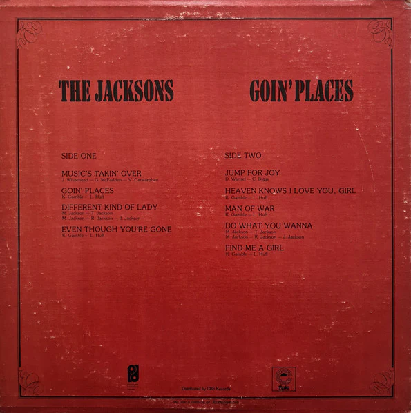 The Jacksons: Goin' Places 12" - Image 2