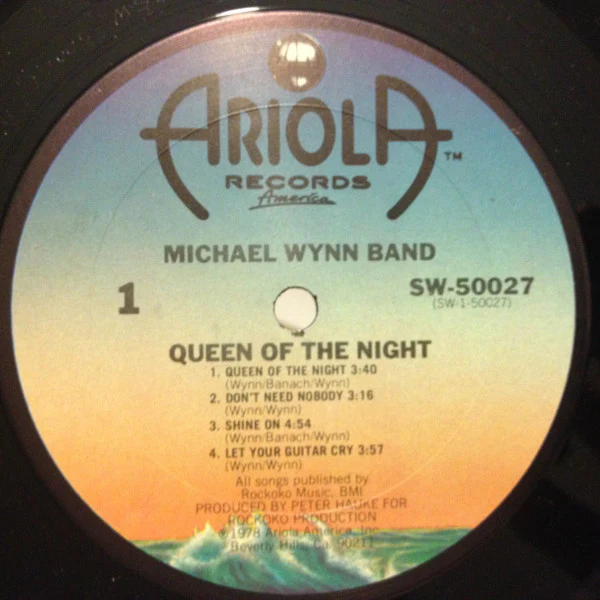 The Michael Wynn Band: Queen Of The Night 12" - Image 3