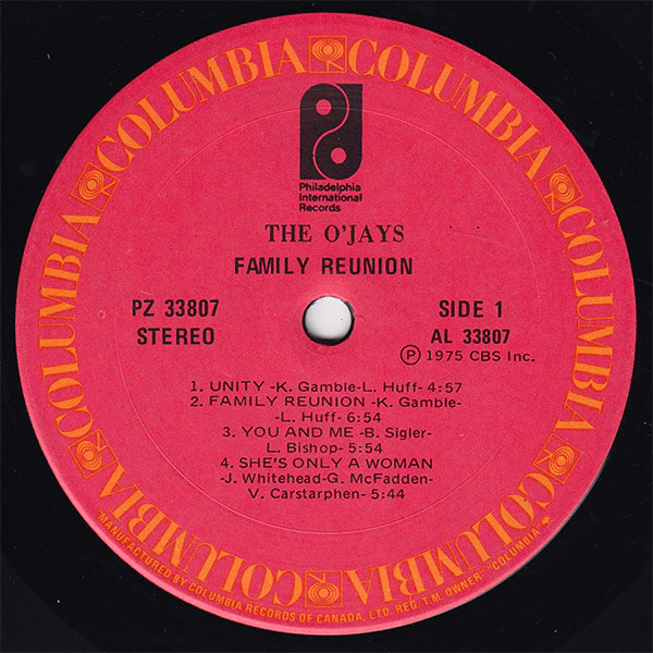 The O'Jays: Family Reunion 12" - Image 3