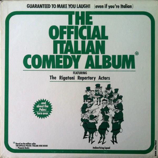 The Warsaw Plumbers Shakespearian Players / The Rigatoni Repertory Actors: The Official Polish/ Italian Comedy Album 12" - Image 2