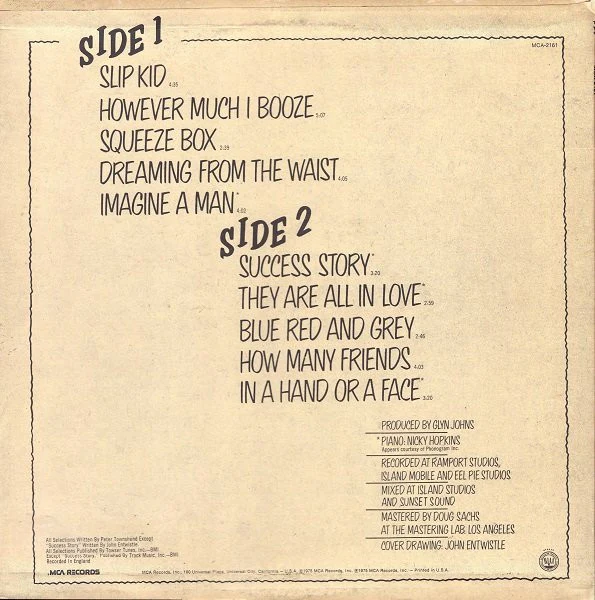 The Who: The Who By Numbers 12" - Image 2