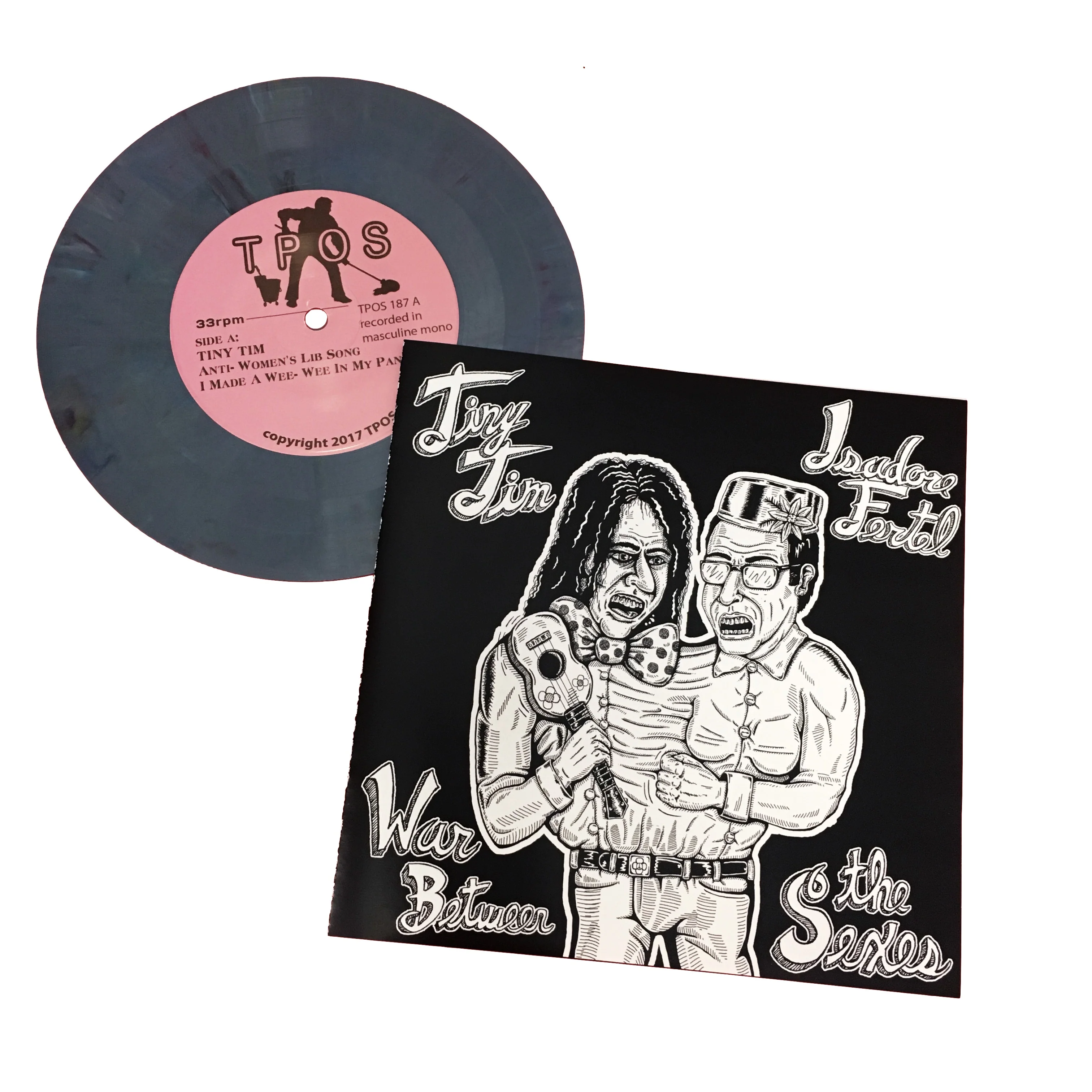 Tiny Tim / Isadore Fertel: Split 7"