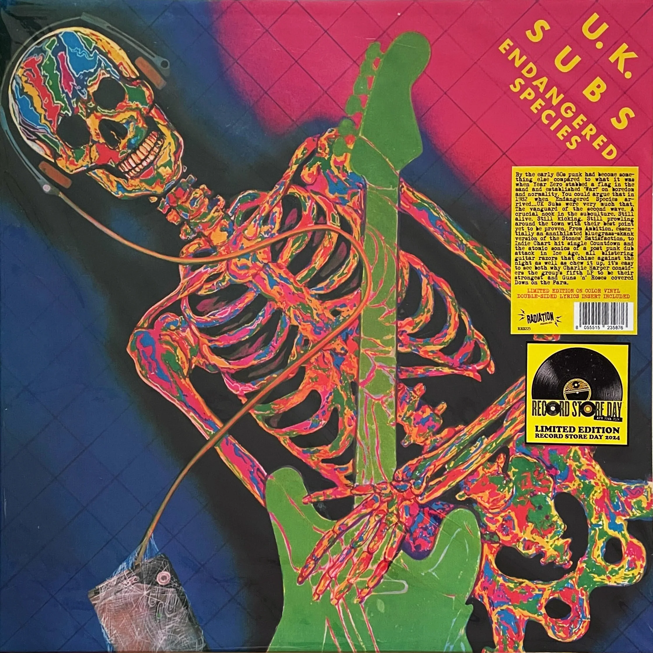 UK Subs: Endangered Species 12"