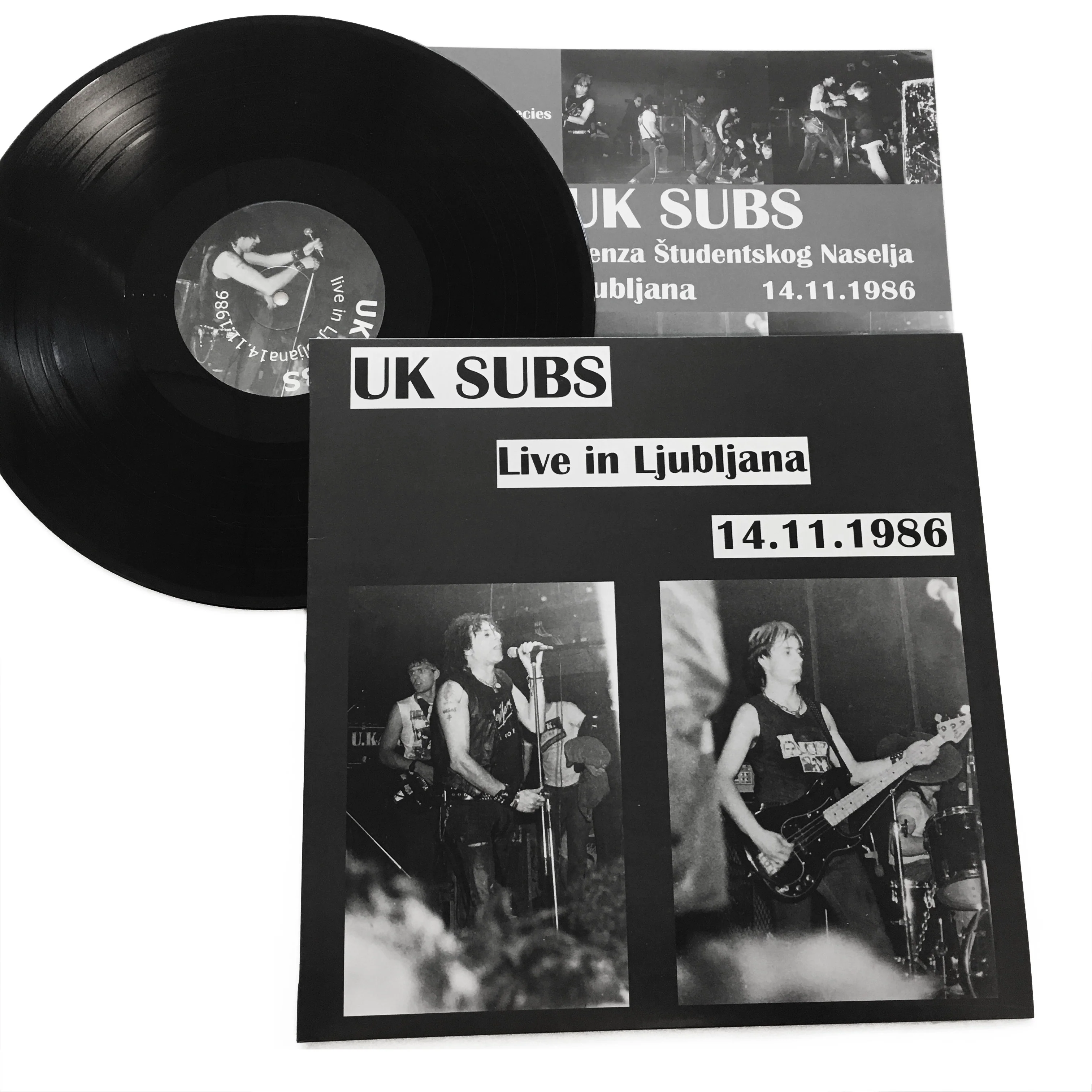 UK Subs: Live in Ljubljana 12"