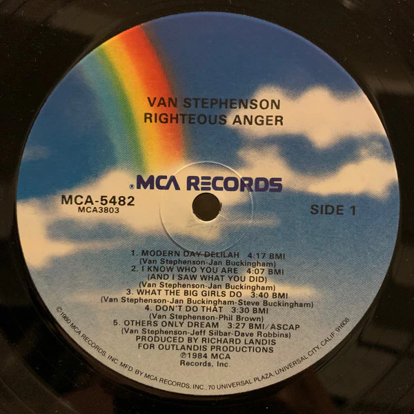 Van Stephenson: Righteous Anger 12" - Image 3