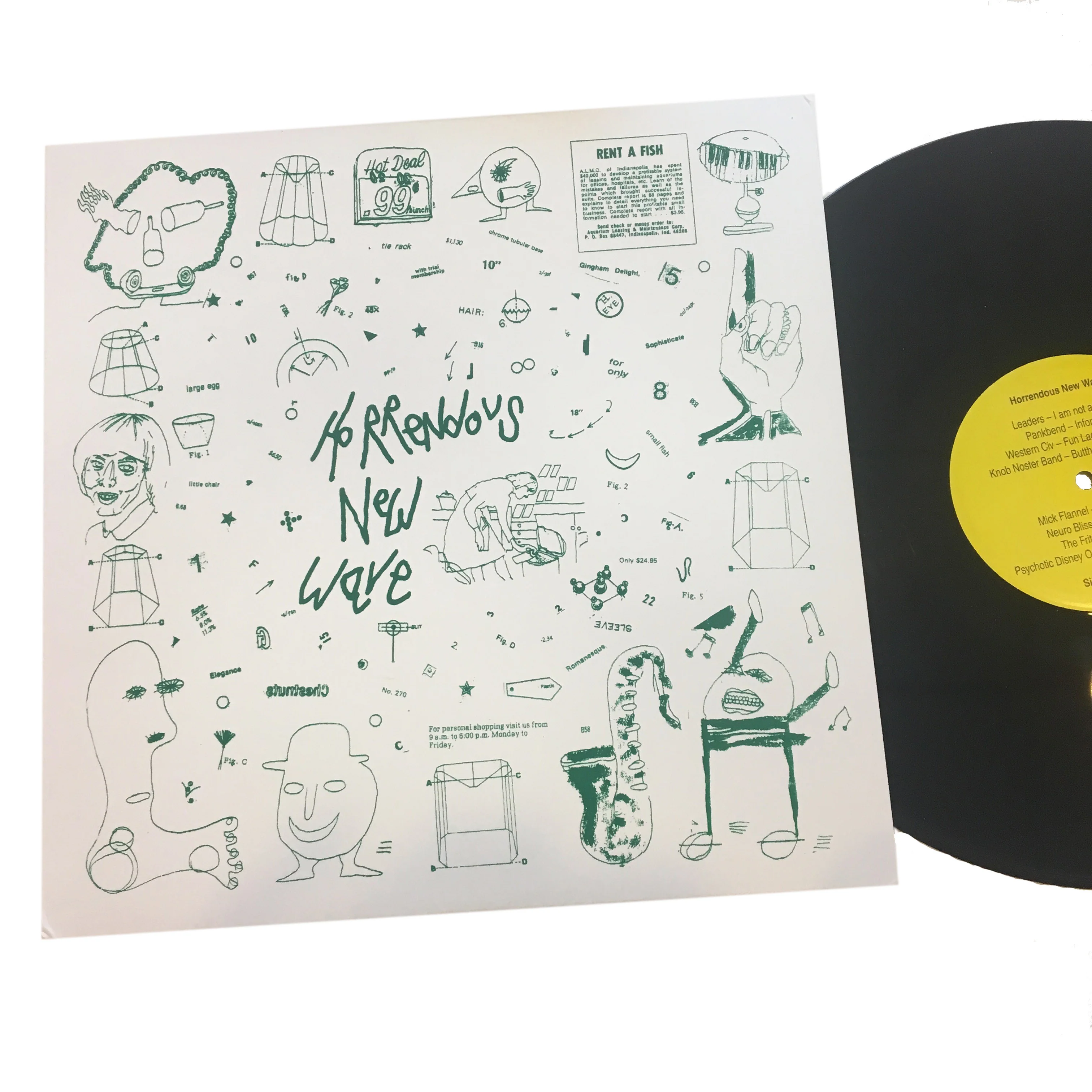 Various: Horrendous New Wave 12"