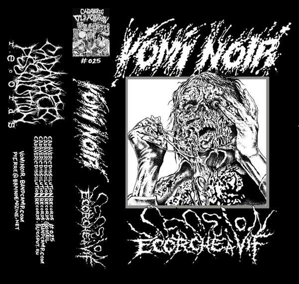Vomi Noir: Session Ecorché à Vif (Peeled Alive Session) cassette