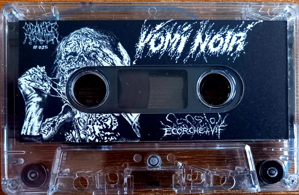 Vomi Noir: Session Ecorché à Vif (Peeled Alive Session) cassette - Image 2