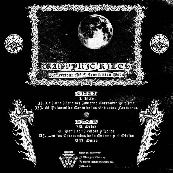 Wampyric Rites: Reflections Of A Frostbitten Moon 12" - Image 2