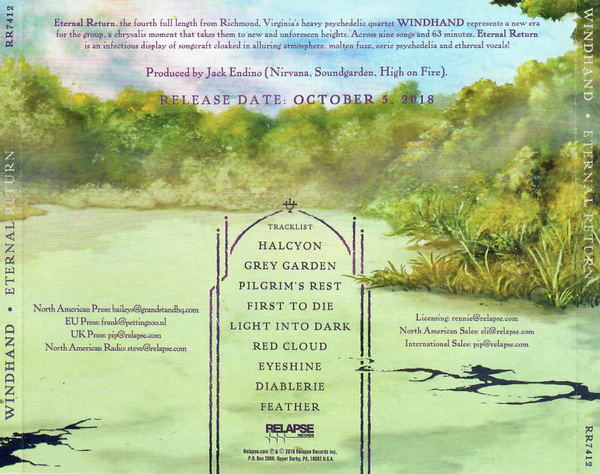 Windhand: Eternal Return CD - Image 2