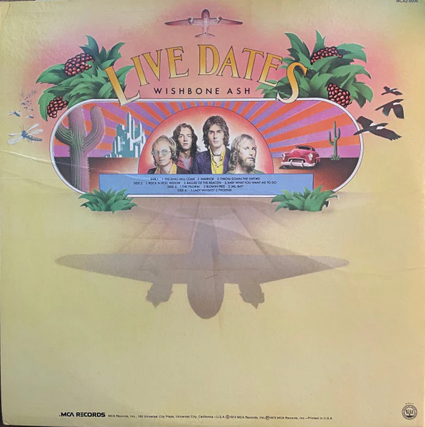 Wishbone Ash: Live Dates 2x12" - Image 2